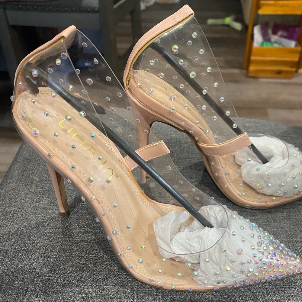 Enchant Me Nude heels